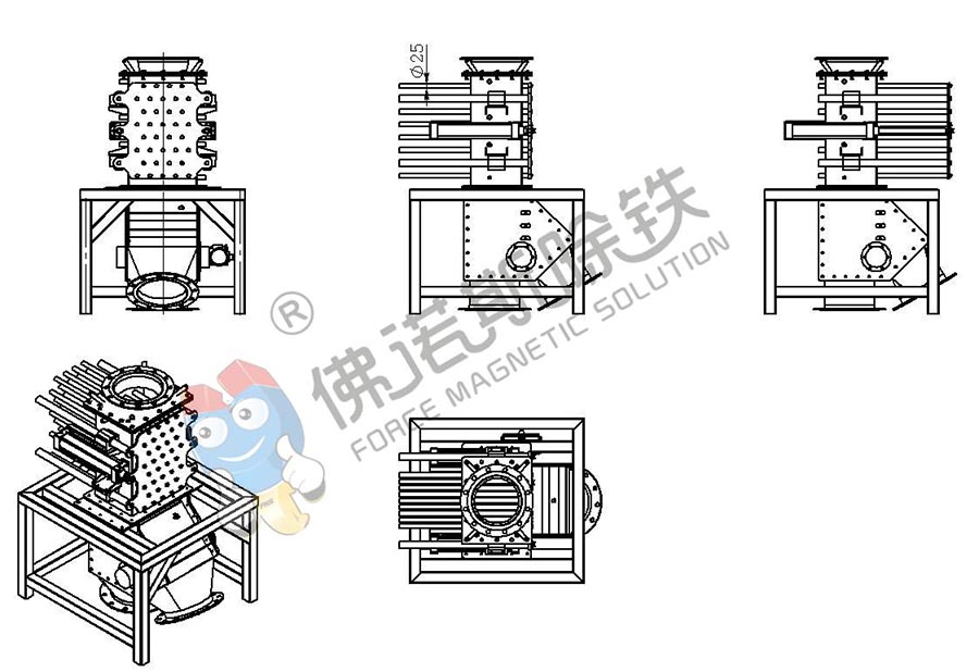 Enclosed Type Magnetic Separation
